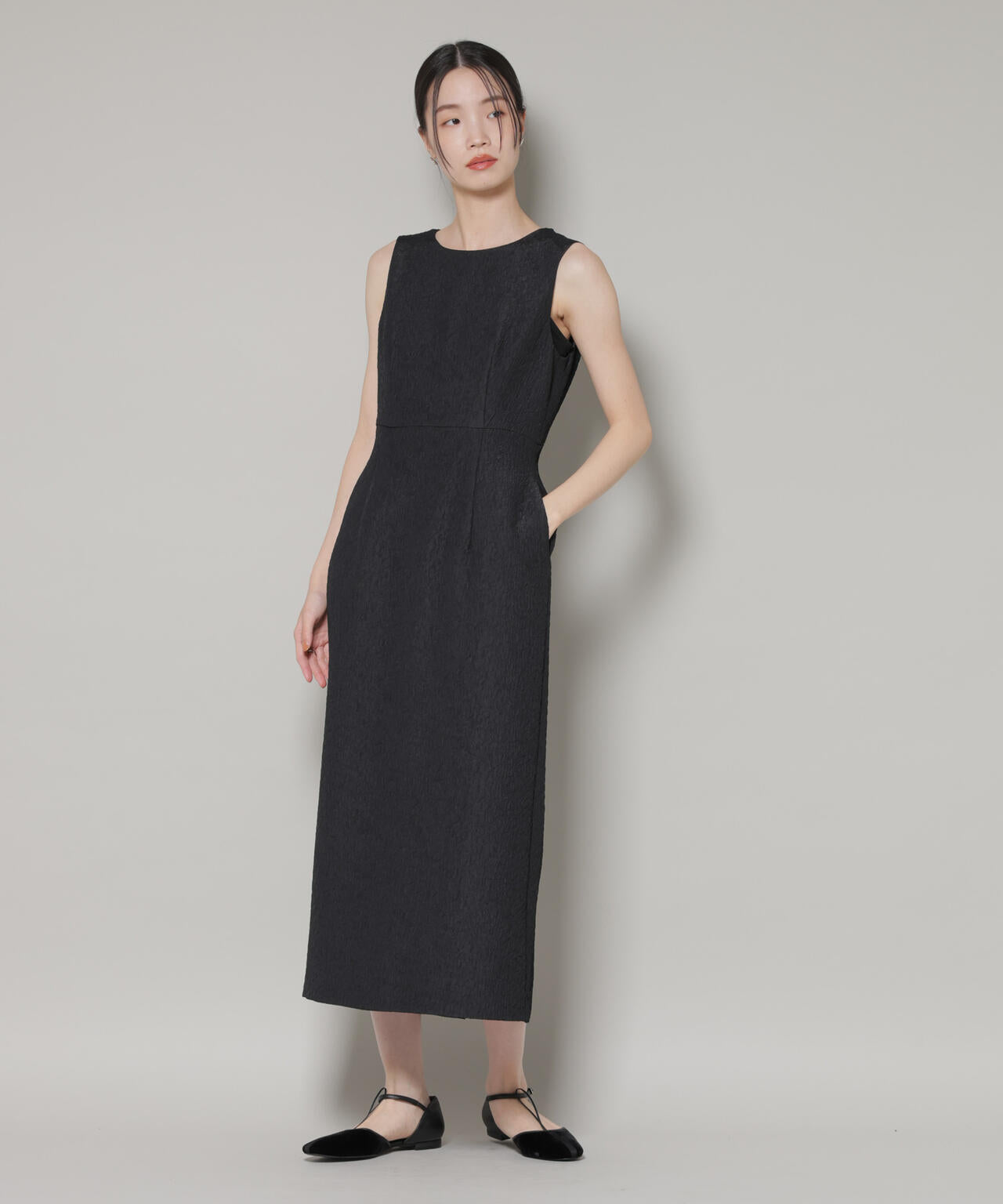 kaene/デザインリボンボレロセットドレス