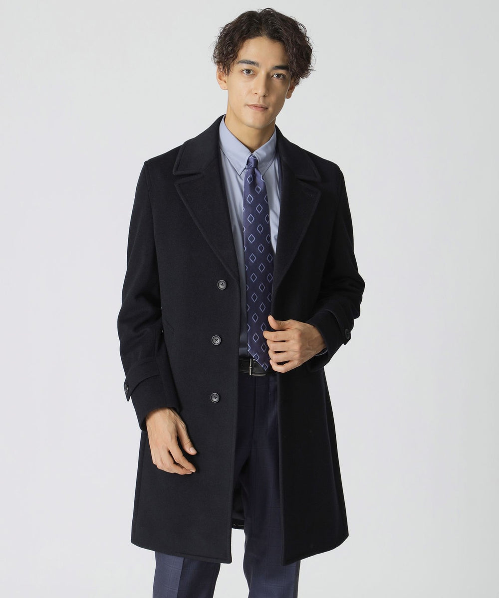 Nikkei magazine掲載】シングルアルスターコート(コート)｜Paul Stuart