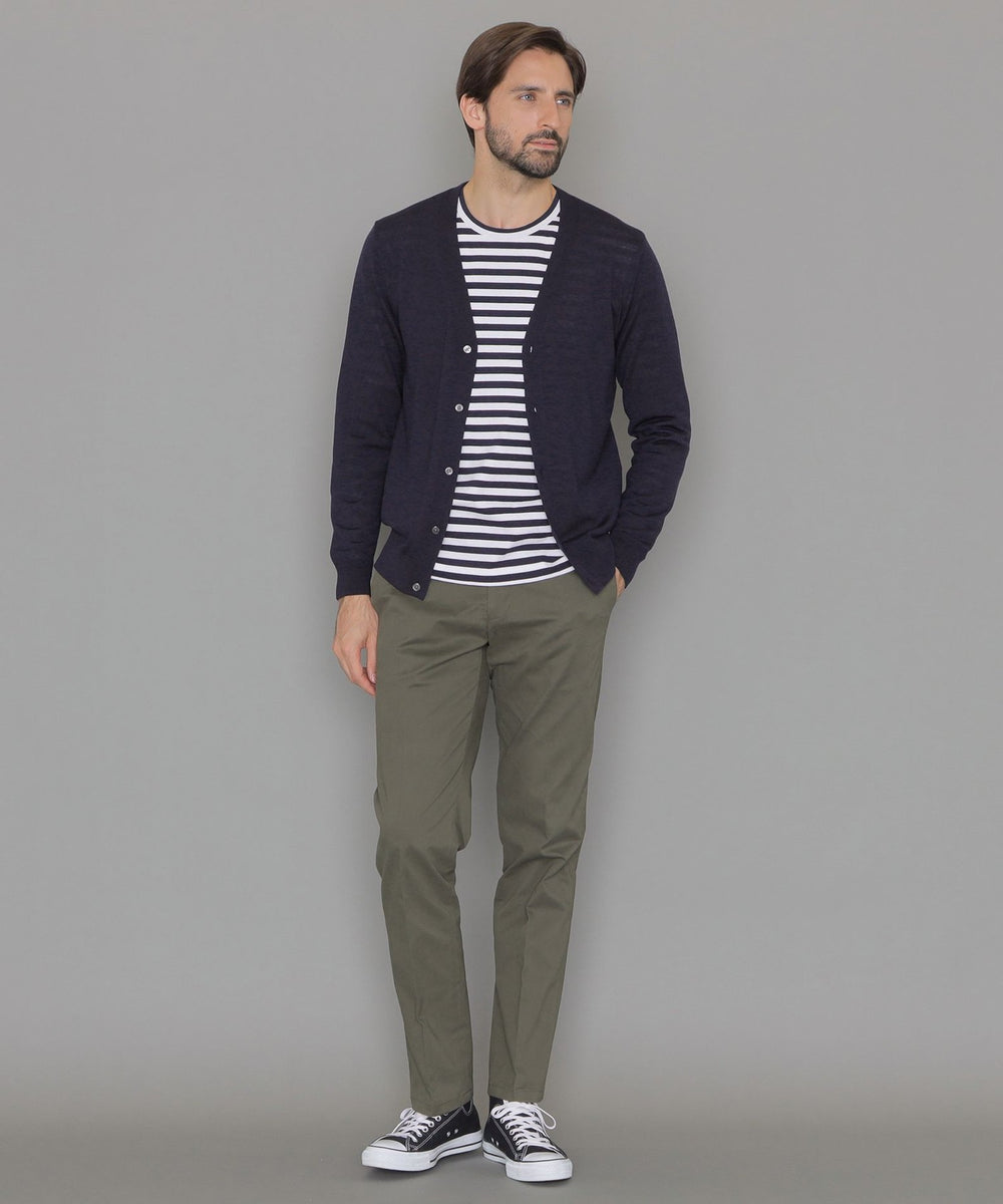 LEON掲載】14ゲージウォッシャブルウールカーディガン(トップス