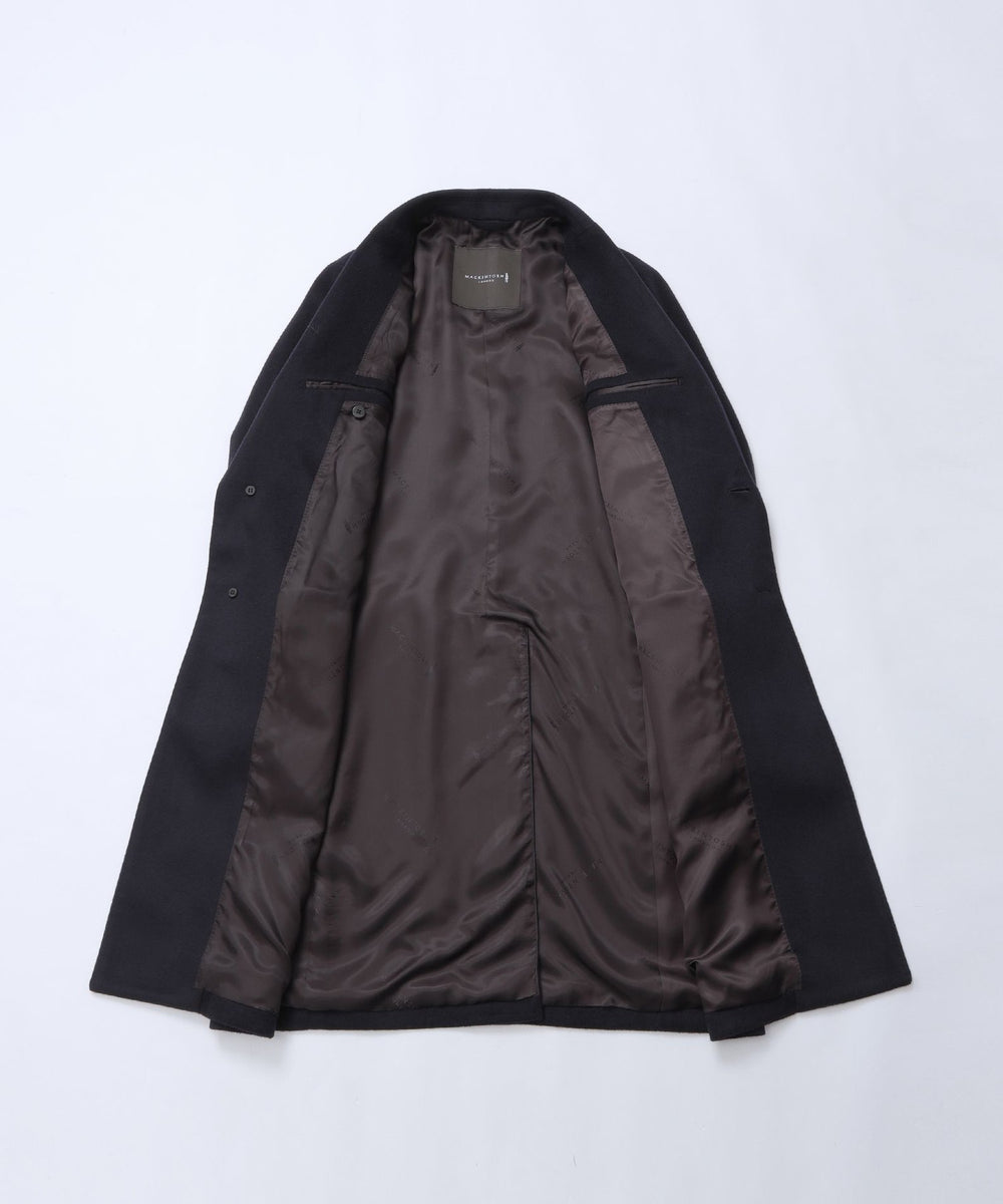 ウールカシミヤビーバーチェスターフィールドコート(コート