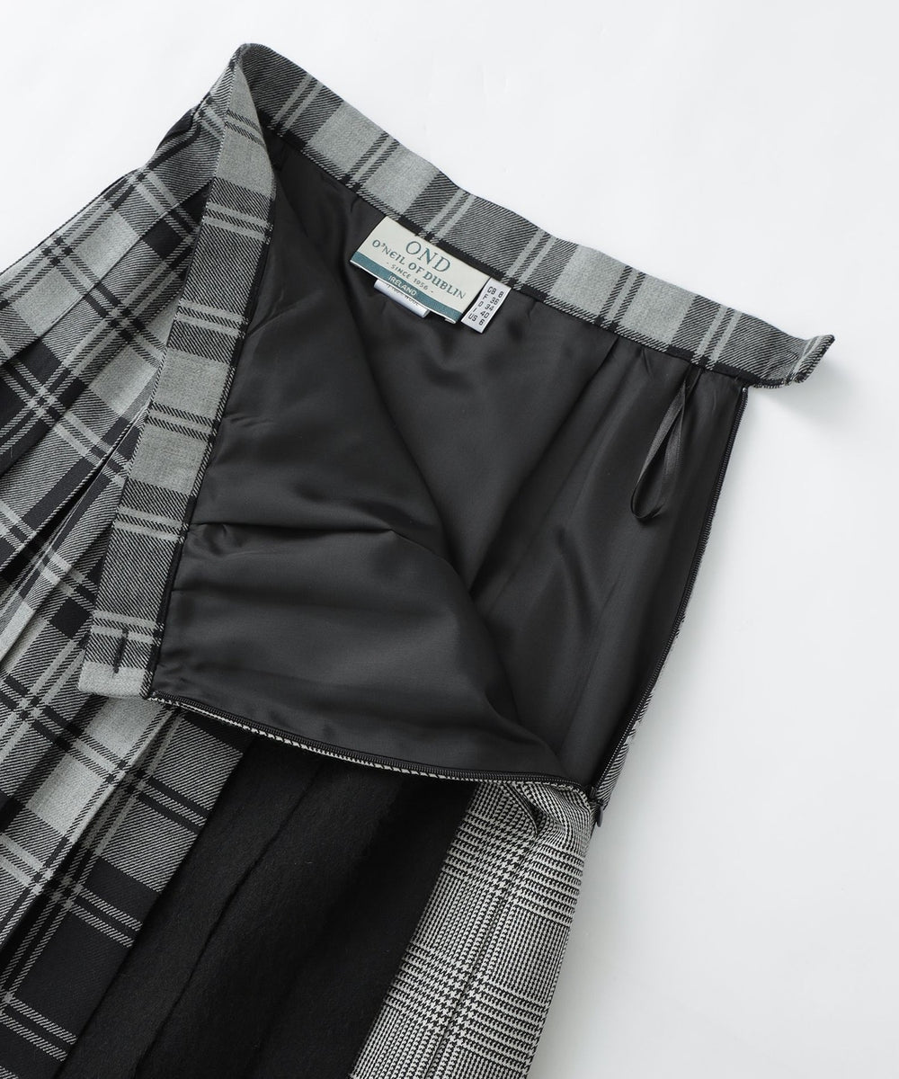 GREY LABEL O'NEIL OF DUBLIN マキシプリーツスカート(スカート