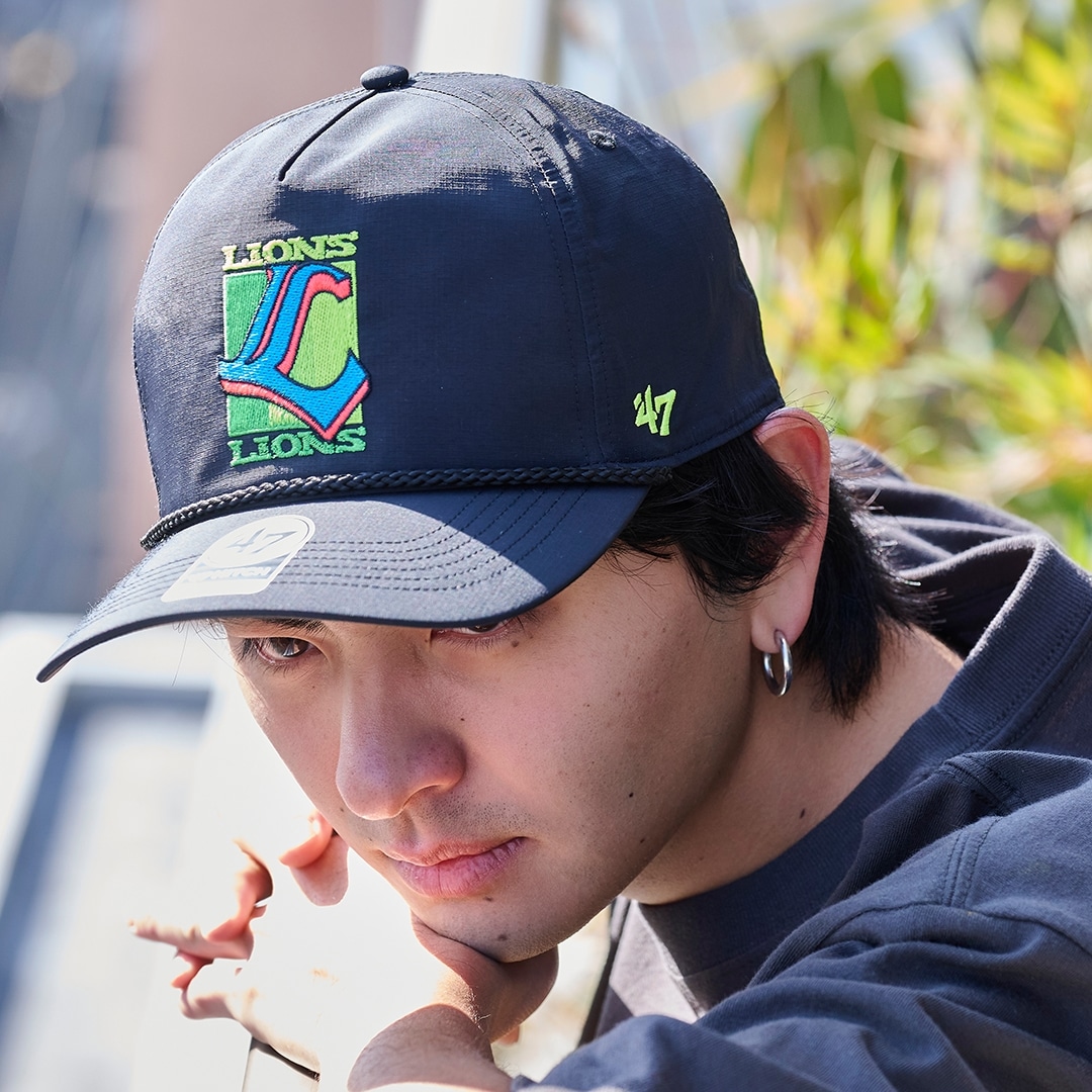 47×LIONS HITCH Sundale Black: キャップ | 埼玉西武ライオンズ公式