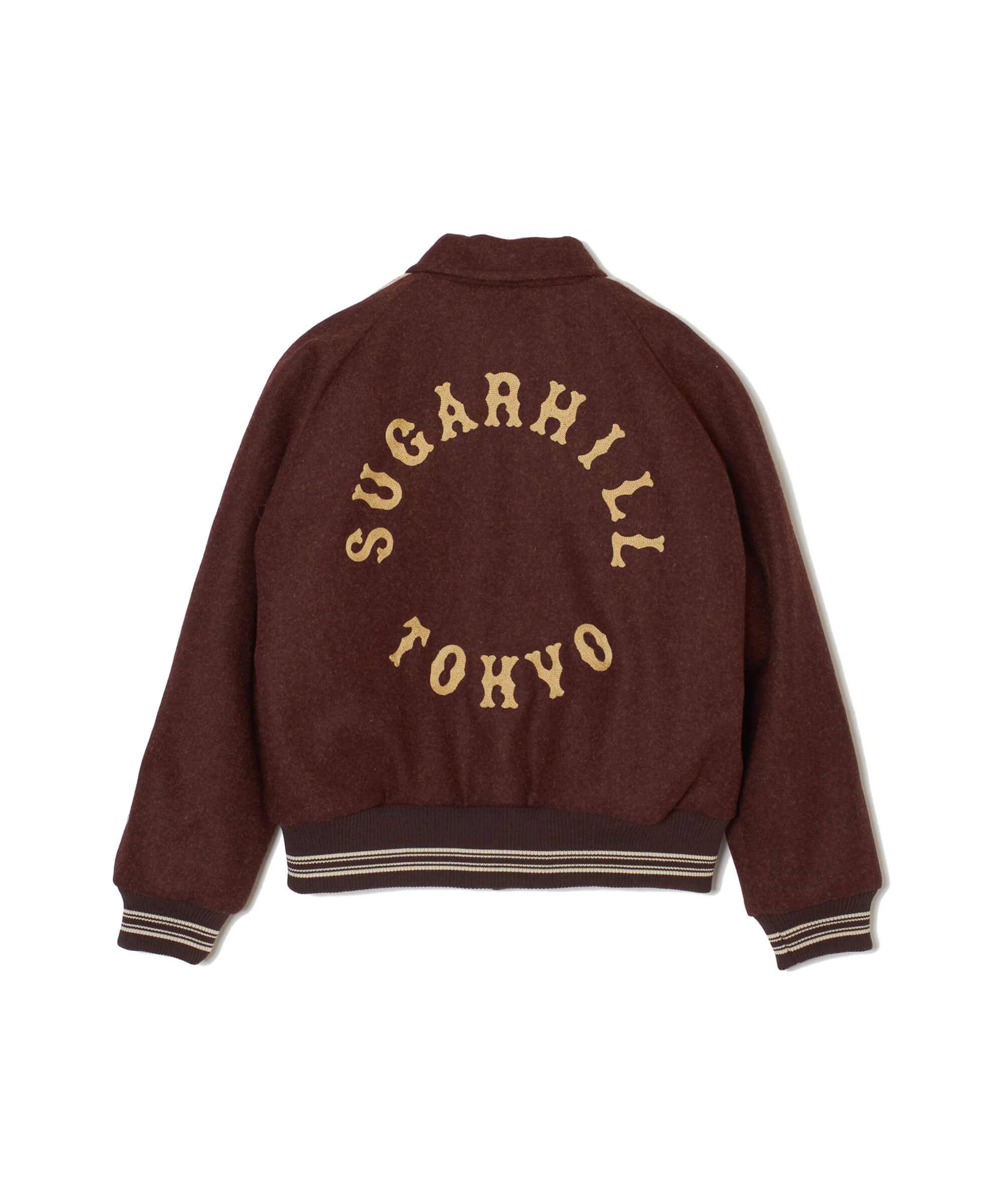 WOOL MELTON STADIUM JACKET – SUGARHILL TOKYO