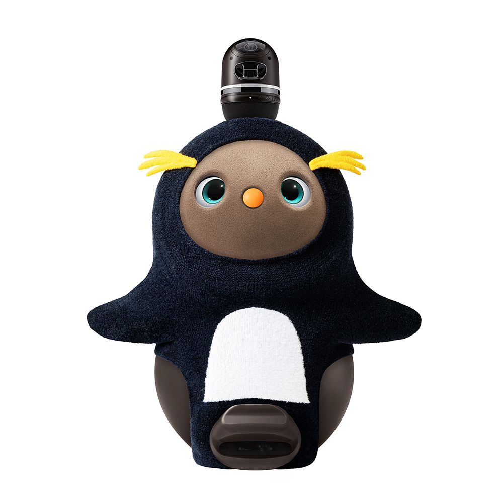 ペンギンニット らぼはな付き (ネイビー) | LOVOT ウェブストア