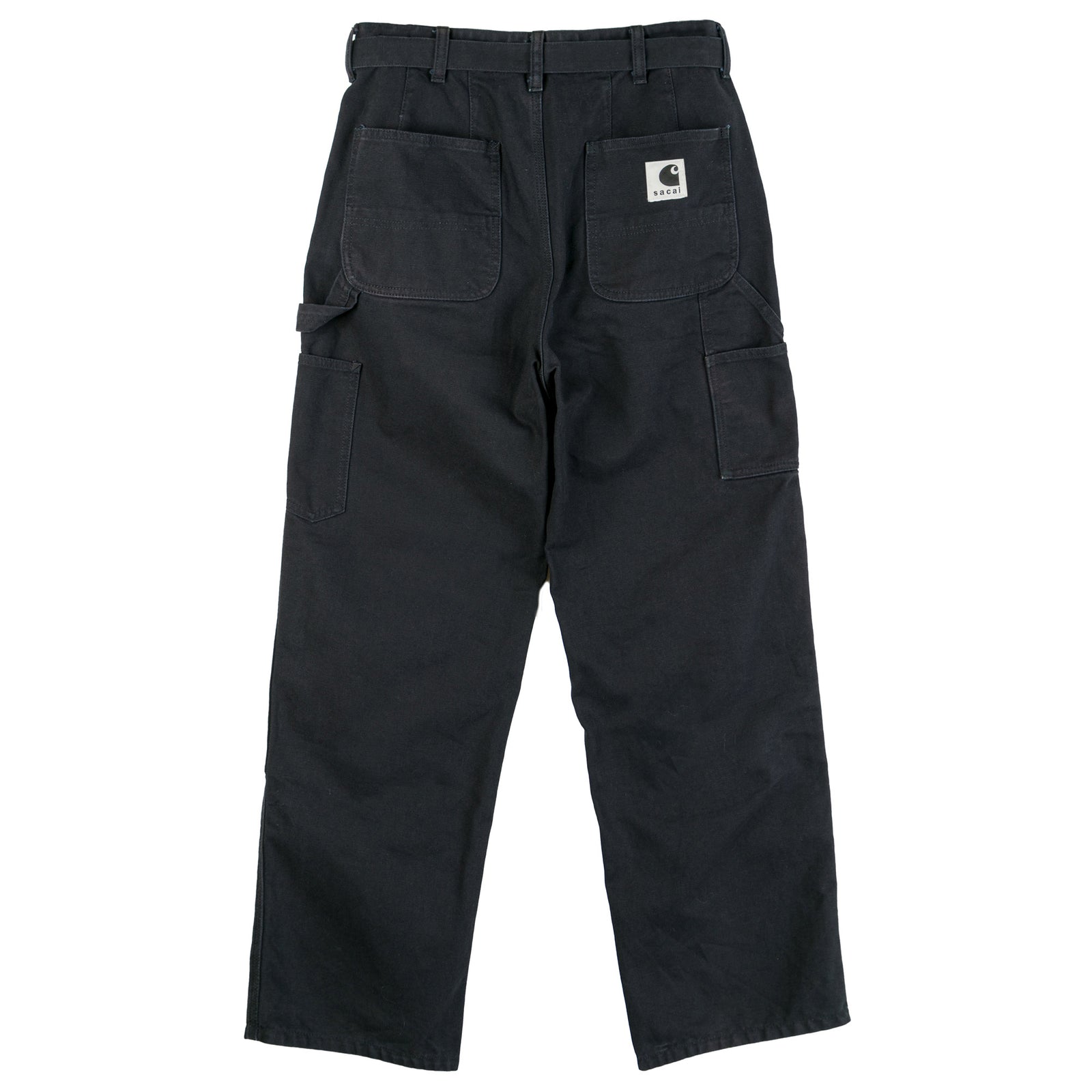 sacai x Carhartt WIP, Duck Pants, black, 25-00991S – stormfashion.dk