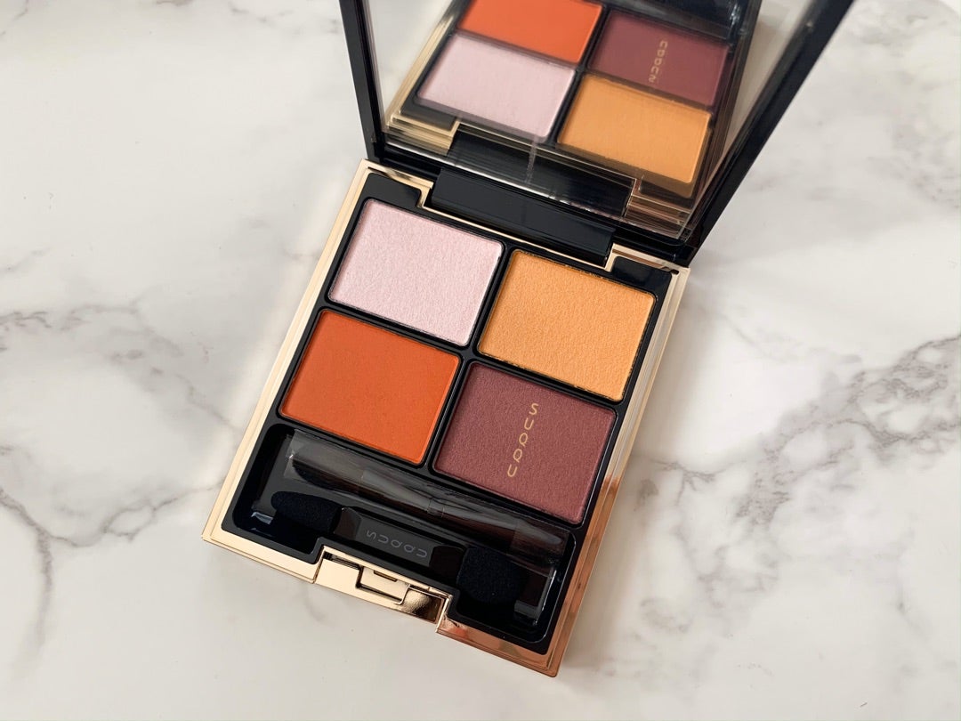 SUQQU 2020春コレ「橙結」は、紫×橙×黄で上品な色遊びができるアイ