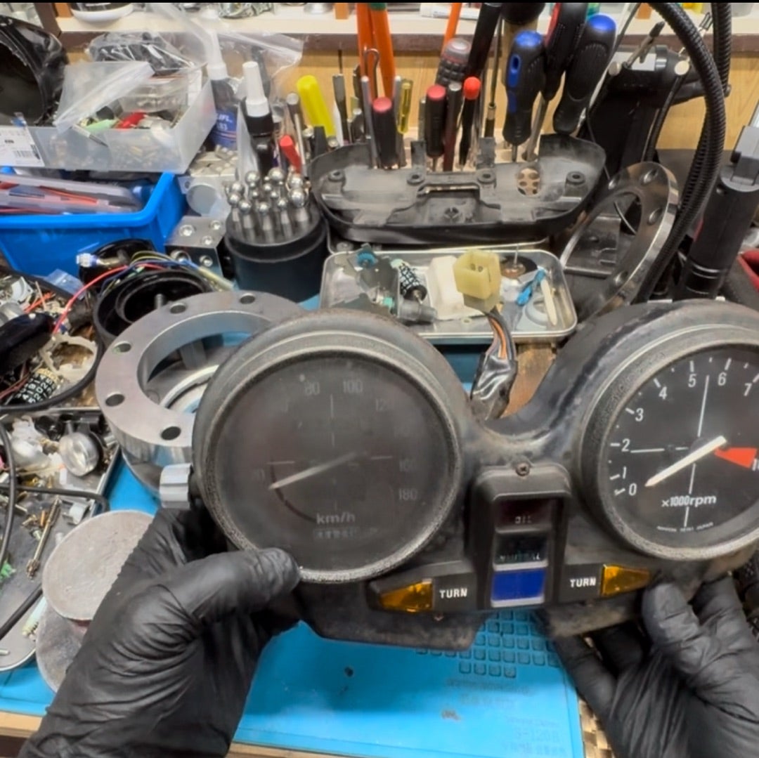 超ジャンク⁉️【CB750Fメーター修理】 | BOP's美容室のブログ