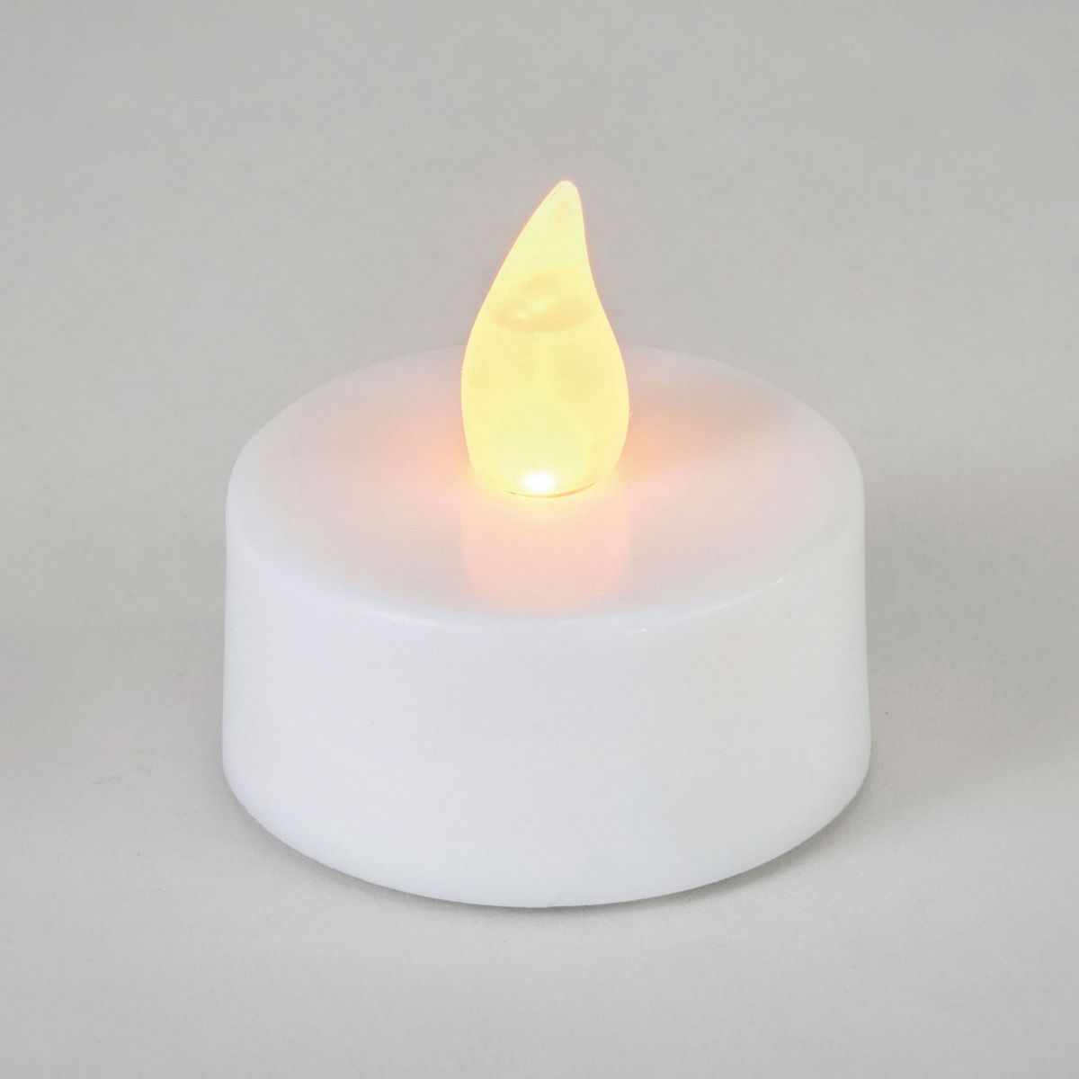 東京堂/LEDキャンドル ティーライト 6個 ホワイト/XT000803 - 花材通販