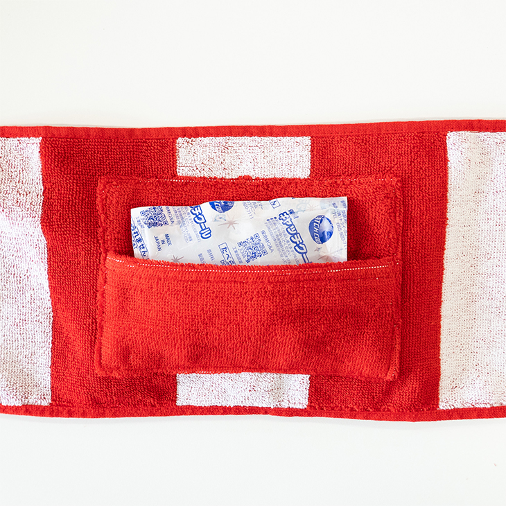 ミニタオルマフラー/ポケット付き（RED&WHITE） | 浦和レッズ