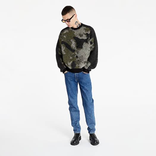 Sweaters Y-3 U Ch1 Camo Knit Crew Sweater Multicolor/ Shadow Green