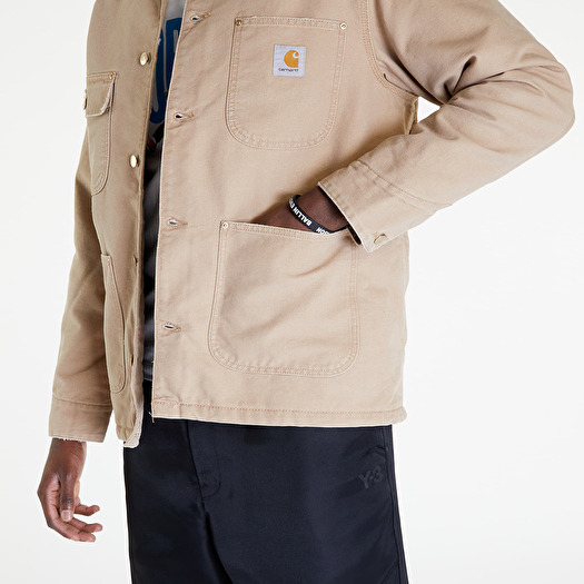 Jackets Carhartt WIP OG Chore Coat Dusty H Brown/ Black (I027357