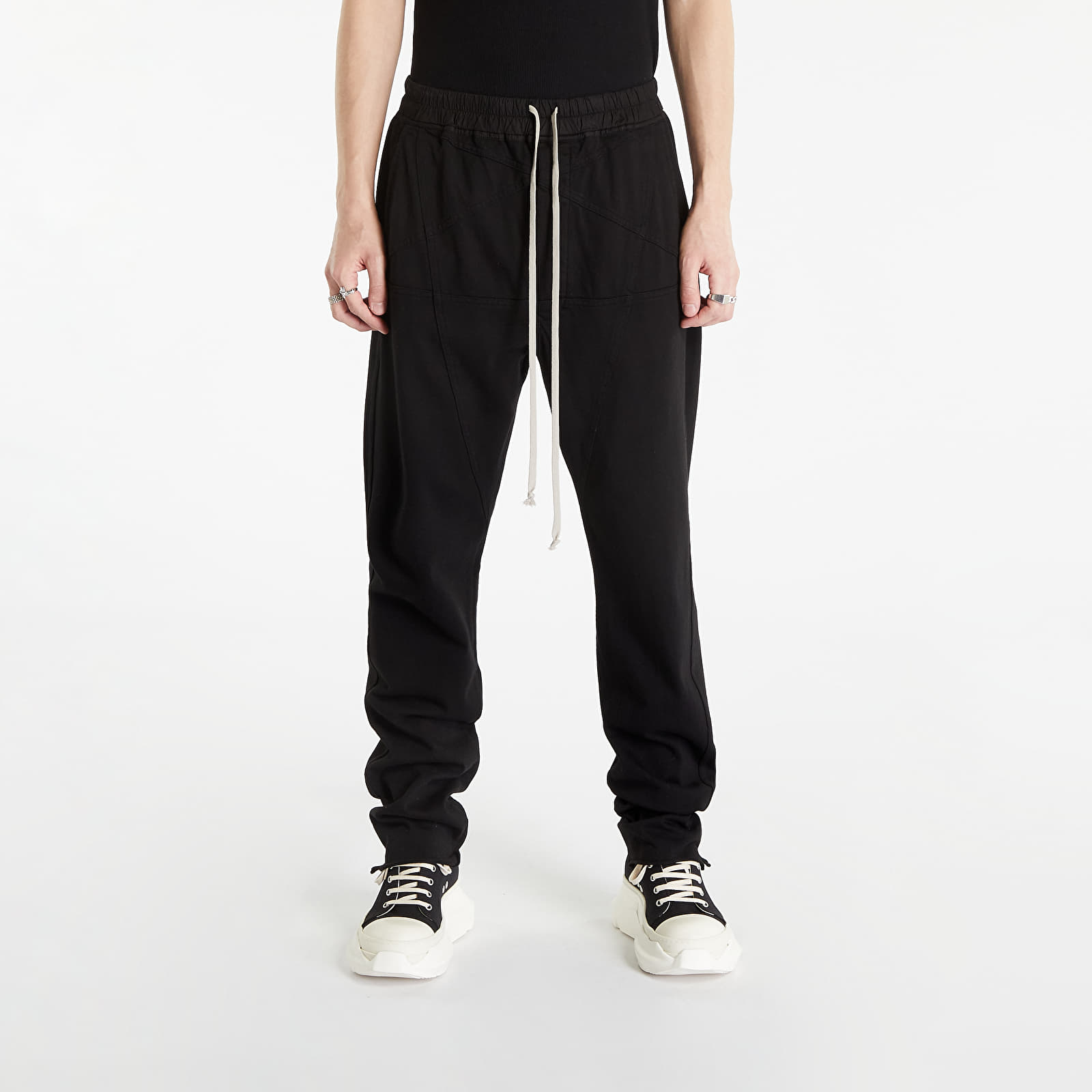 Jogger Pants Rick Owens DRKSHDW Berlin Drawstring Pants Black