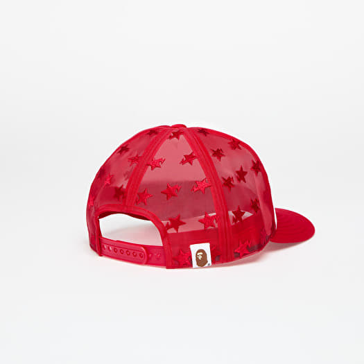 Caps A BATHING APE Bape Sta Mesh Cap M Red (001CPK801009M RED