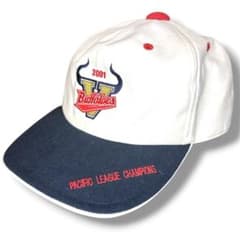 近鉄バッファローズ 2001年 パ・リーグ優勝 記念キャップ 帽子 レア