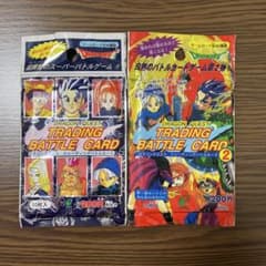 未開封 ドラゴンクエスト トレーディングバトルカード 2パック 第1弾
