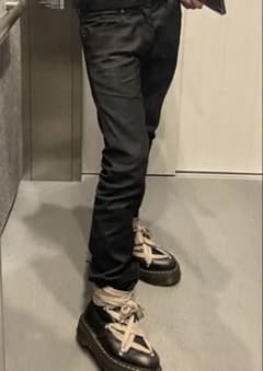 00s archive コーティング風デニムパンツ opium swag - メルカリ