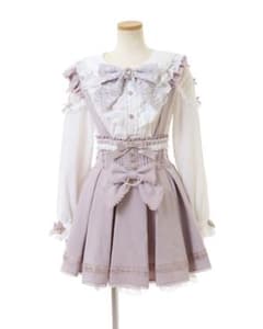☆美品☆ LIZ LISA ラッフルサスペンダー付スカート ☆ - メルカリ