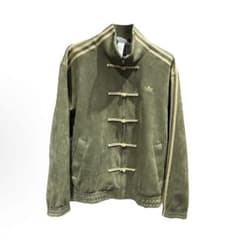 海外限定XS Adidas チャイナトラックジャケット グリーン KT3847