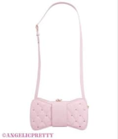 Angelic pretty キルティング宝石リボンポシェット - メルカリ