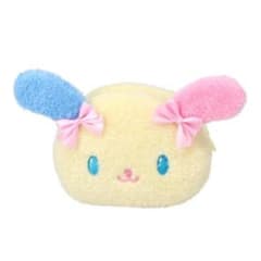 サンリオ ウサハナ フェイス ポーチ リボン ふわふわ しまむら