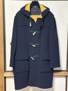 モンゴメリー×英國屋 ダブルネーム ネイビー ダッフルコート サイズ54