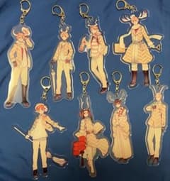 ヘタリア つのたりあ アクリルキーホルダー 8種セット - メルカリ