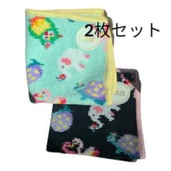 2枚セット FEILER 美容家 神崎恵 フェイラー コラボ ハンカチ レスポ