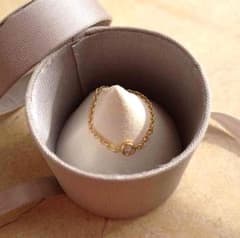 美品 廃盤】Dior mimioui ミミウィ K18YGダイヤチェーンリング - メルカリ