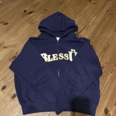 Bless U ジップパーカー 紫 - メルカリ