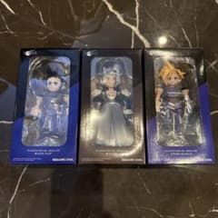 FF7 一番くじ ポリゴン 女装クラウド シークレット ティファ ザックス