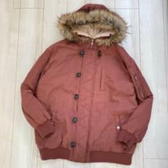 y2k 00s SPINKLE N-2B フライトジャケット 3L エンジ 赤 - メルカリ