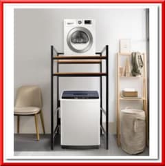 乾燥機ラック ランドリーラック 洗濯機 乾燥機 洗濯収納 分解型 黒