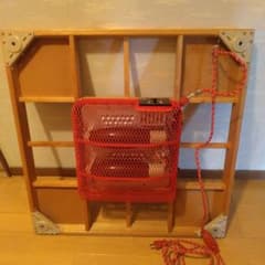 ナショナル 赤外線コタツ DW-472D 2灯式だんらん こたつ 昭和レトロ