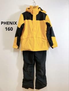 PHENIX フェニックス スキーウェア 上下セット キッズ イエロー 160