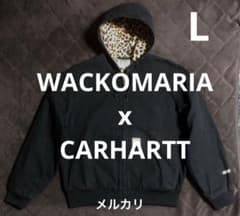 希少☆ワコマリア カーハートWIP コラボアクティブジャケット 黒