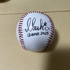 横浜DeNAベイスターズ diana 直筆サインボール 2025 IBUKI - メルカリ