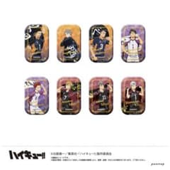 セブンネット限定 ハイキュー スクエア缶バッジ B 横断幕 第2弾 8個入