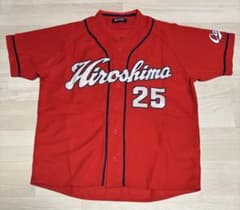 野球 デサント 広島カープ 新井貴浩 ハイクオリティユニフォーム M