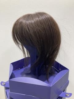 値下げフォンテーヌプレミアム部分ウィッグ⭐︎栗色 - メルカリ