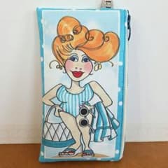 ✨️感謝価格✨ファスナーポーチ復刻版FashionBeache ロラライハリス