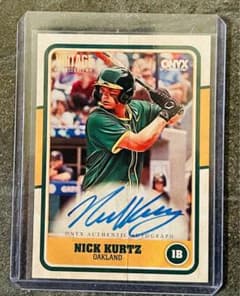 2025 ONYX Nick Kurtz 直筆サイン ニック カーツ ㊗️新人王 - メルカリ