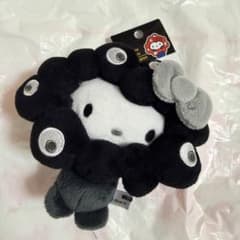 サンリオ ミャクミャクなりきりぬいぐるみ BC ブラック カラビナ