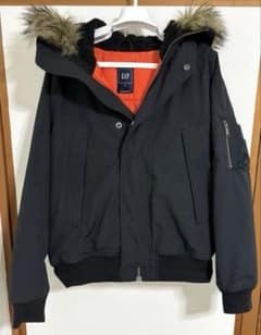 GAP N2B フライトジャケット ファーフード 短丈 y2k プリマロフト