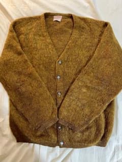 Mcgregor powder snow 60s モヘアカーディガン 毛足長 - メルカリ