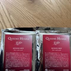 QUEENS HENNA クイーンズレッド 2パック - メルカリ