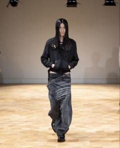 ORIMI overlap baggy denim オーバーラップバギーデニム - メルカリ