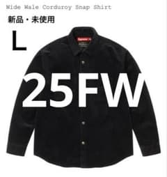 Supreme Wide Wale Corduroy Snap Shirt L - メルカリ