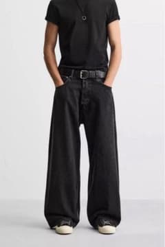 ZARA エクストラバギーデニム - メルカリ