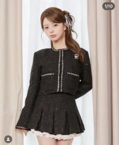 Darich スパンコールツイードミニスカート - メルカリ