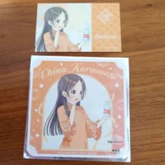 学園アイドルマスター 極楽湯 倉本千奈 コースター コレクションカード